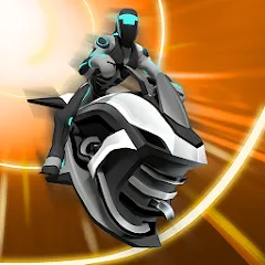 Скачать взлом Gravity Rider: Space Bike Race (Гравити Райдер)  [МОД Menu] - последняя версия apk на Андроид