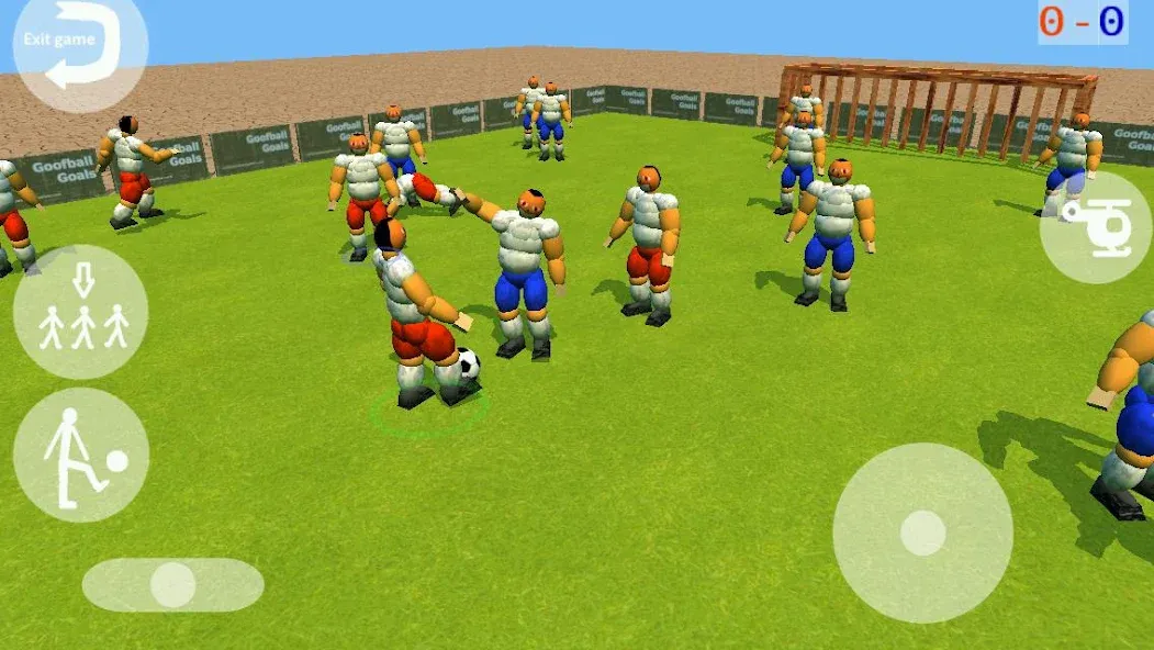 Goofball Goals Soccer Game 3D (Гуфбол Голз Соккер Гейм 3Д)  [МОД Много монет] Screenshot 1