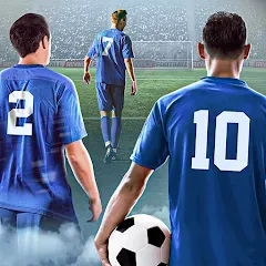 Взломанная Football Rivals: Soccer Game (Футбольные соперники)  [МОД Много монет] - стабильная версия apk на Андроид