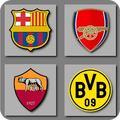 Скачать взломанную Guess the Soccer Logo Quiz  [МОД Mega Pack] - полная версия apk на Андроид