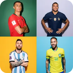 Скачать взлом Guess The Soccer Player Quiz  [МОД Много монет] - полная версия apk на Андроид