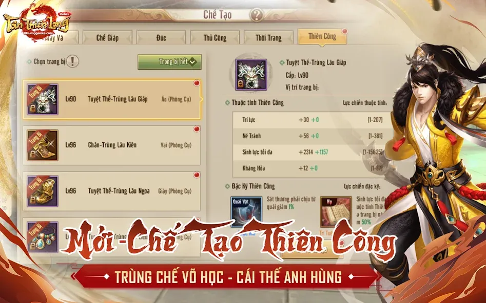 Tân Thiên Long Mobile  [МОД Mega Pack] Screenshot 2