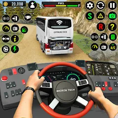 Скачать взлом Bus Simulator 2023 - City Bus  [МОД Menu] - полная версия apk на Андроид