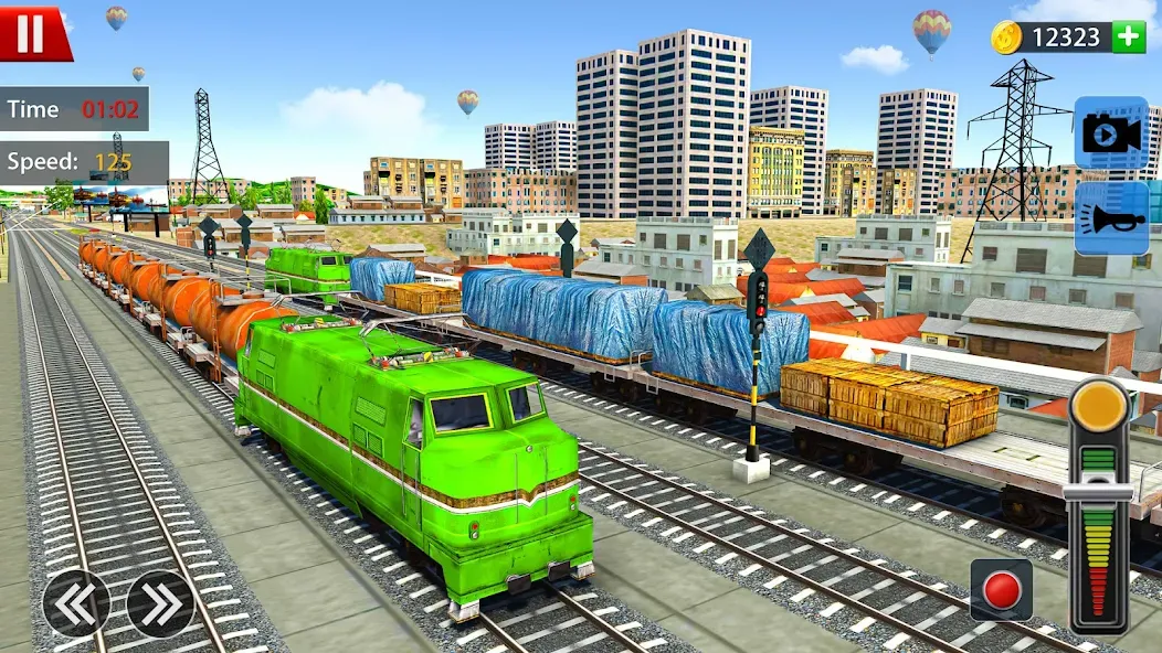 Train Driver Simulator Game  [МОД Menu] Screenshot 4