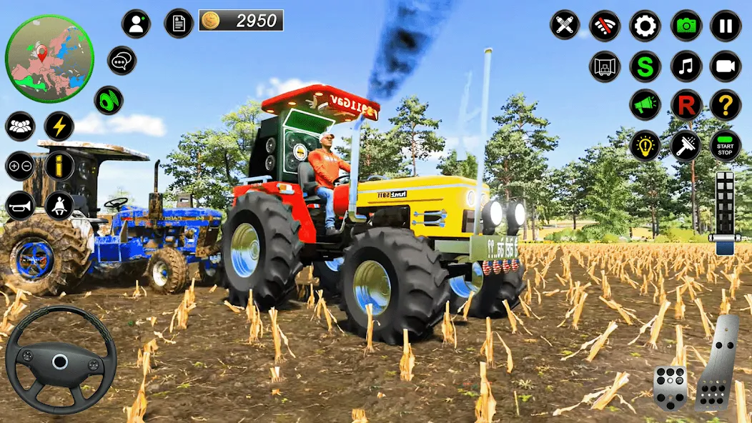 Real Farmer Tractor Drive Game (Фармер Трактор 3Д Фермерские Игры)  [МОД Mega Pack] Screenshot 5