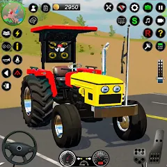 Взлом Real Farmer Tractor Drive Game (Фармер Трактор 3Д Фермерские Игры)  [МОД Mega Pack] - полная версия apk на Андроид