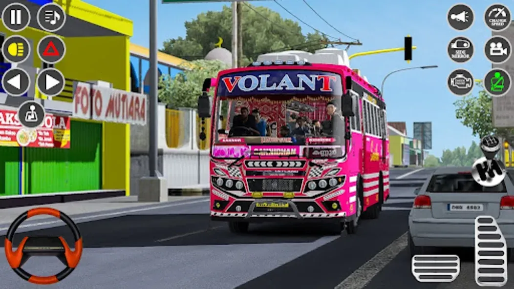 Real Passenger Bus Driving Sim  [МОД Menu] Screenshot 3