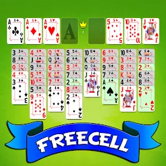 Взлом FreeCell Solitaire - Card Game  [МОД Unlocked] - стабильная версия apk на Андроид