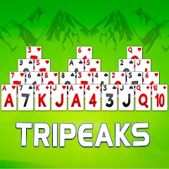 Скачать взломанную TriPeaks Solitaire Mobile  [МОД Mega Pack] - последняя версия apk на Андроид