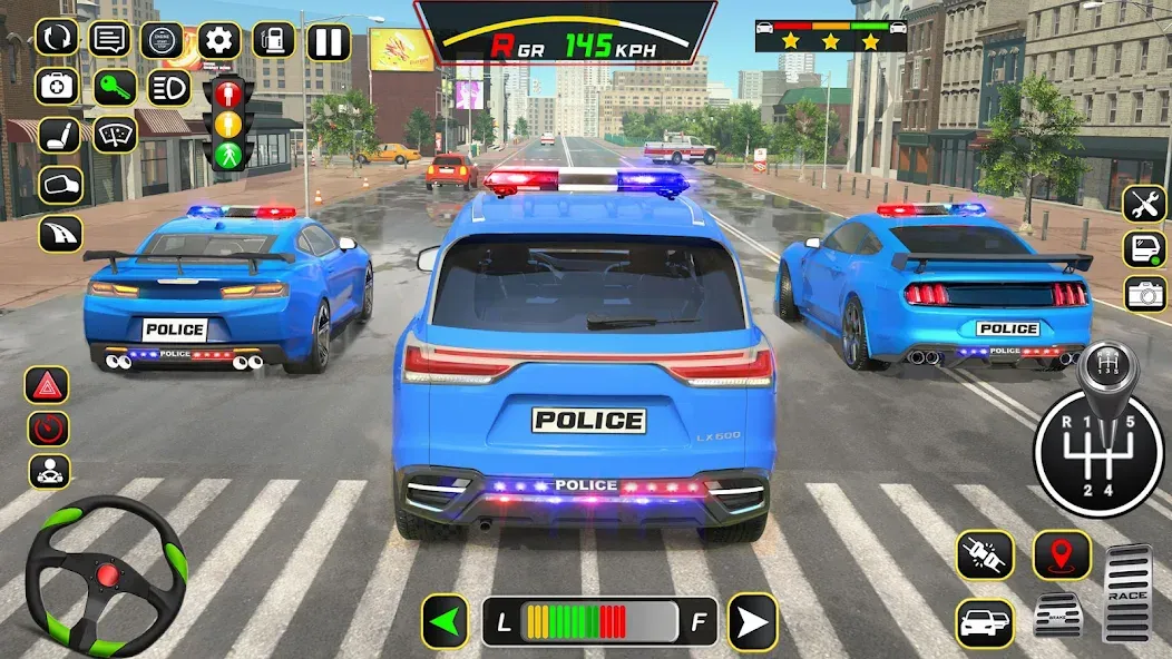 Police Car Driving School Game (Полицейская школа вождения автомобилей)  [МОД Все открыто] Screenshot 4