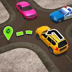 Скачать взломанную Traffic Jam - Car Escape Games (Паркинг Джем 3D)  [МОД Бесконечные деньги] - стабильная версия apk на Андроид