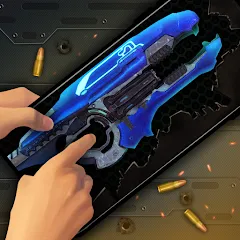 Взломанная Gun Simulator 3D & Time Bomb  [МОД Бесконечные монеты] - стабильная версия apk на Андроид