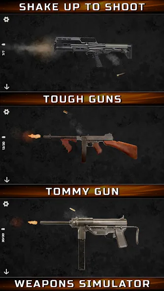 Gun Simulator : Tough Guns  [МОД Все открыто] Screenshot 5