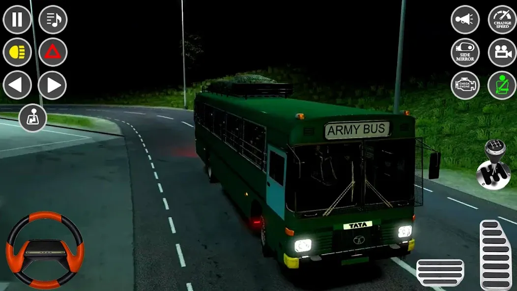 US Military Coach Simulator 3D  [МОД Много денег] Screenshot 5