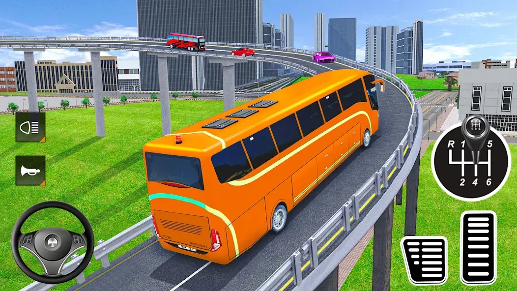 Real Bus Simulator: WW BusTour (Риал Бас Симулятор)  [МОД Бесконечные монеты] Screenshot 4