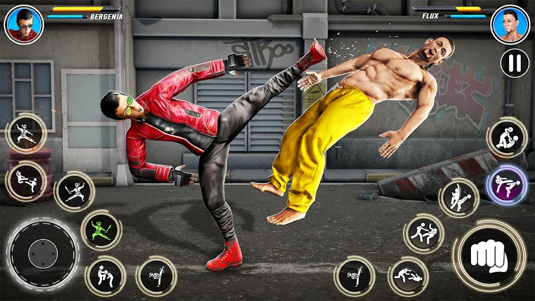 Kung Fu karate: Fighting Games  [МОД Mega Pack] Screenshot 1