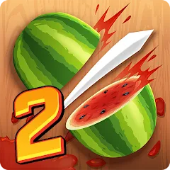 Взломанная Fruit Ninja 2 Fun Action Games (Фрут Ниндзя 2)  [МОД Бесконечные монеты] - последняя версия apk на Андроид