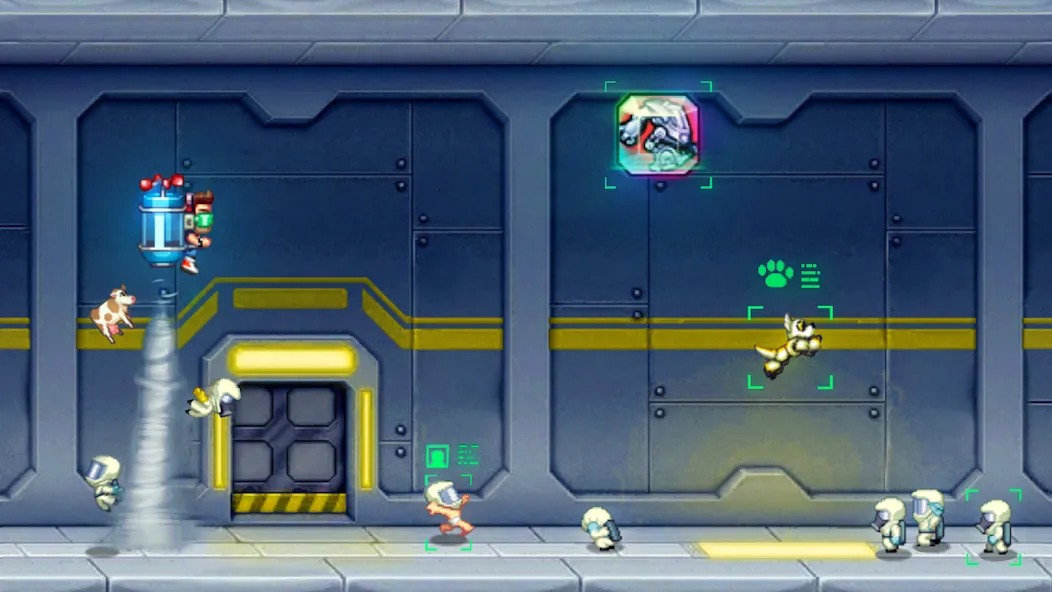 Jetpack Joyride (Джетпак Джойрайд)  [МОД Unlocked] Screenshot 3