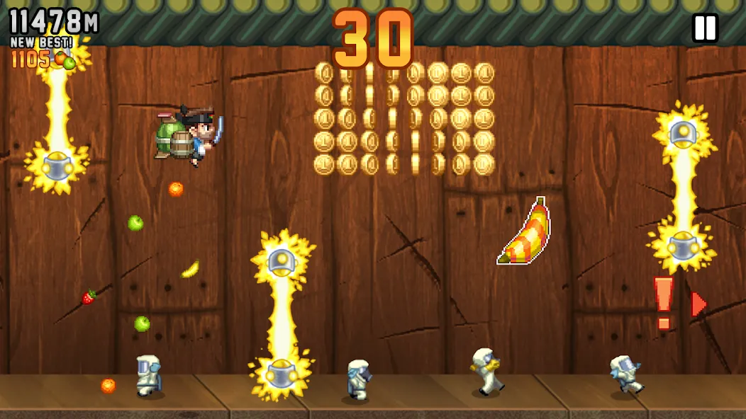 Jetpack Joyride (Джетпак Джойрайд)  [МОД Unlocked] Screenshot 5