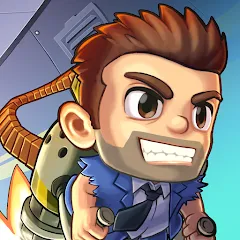 Взломанная Jetpack Joyride (Джетпак Джойрайд)  [МОД Unlocked] - полная версия apk на Андроид