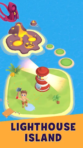 Lighthouse Island (Лайтхаус айленд)  [МОД Бесконечные монеты] Screenshot 1