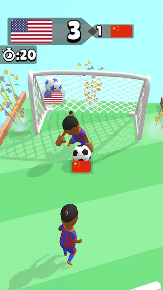 Soccer Dash (окер Даш)  [МОД Меню] Screenshot 3