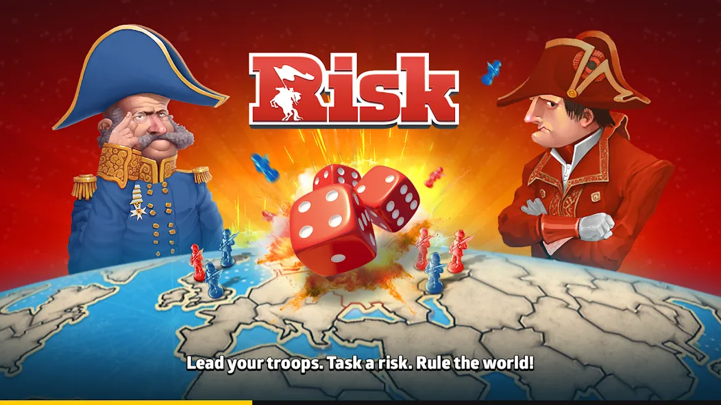 RISK: Global Domination (РИСК)  [МОД Бесконечные монеты] Screenshot 1