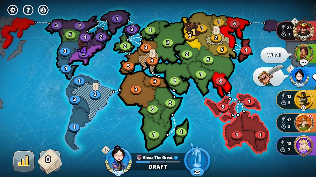 RISK: Global Domination (РИСК)  [МОД Бесконечные монеты] Screenshot 2