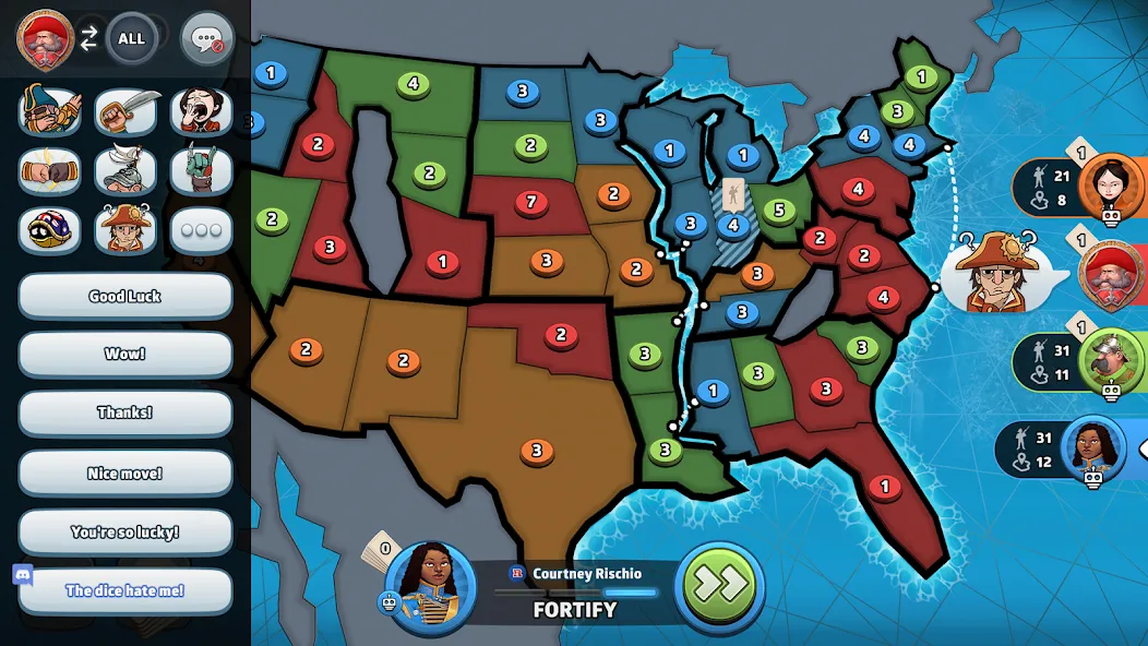 RISK: Global Domination (РИСК)  [МОД Бесконечные монеты] Screenshot 3