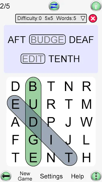 Word Search Ultimate  [МОД Mega Pack] Screenshot 2