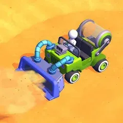 Взлом Sand Miner: Idle Mining Game (Сэнд Майнер)  [МОД Unlocked] - полная версия apk на Андроид