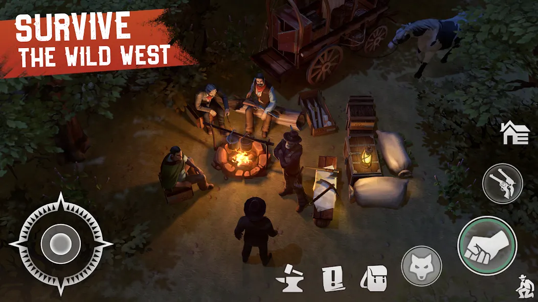 Westland Survival: Cowboy Game (Вестланд Сурвайвал)  [МОД Unlocked] Screenshot 3