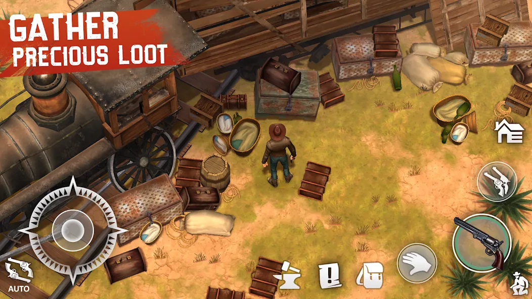 Westland Survival: Cowboy Game (Вестланд Сурвайвал)  [МОД Unlocked] Screenshot 4