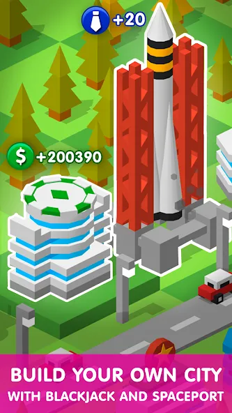 Tap Tap: Idle City Builder Sim  [МОД Много денег] Screenshot 5