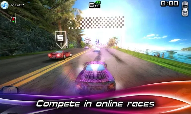 Race Illegal: High Speed 3D (Рейс Иллигал)  [МОД Unlimited Money] Screenshot 1