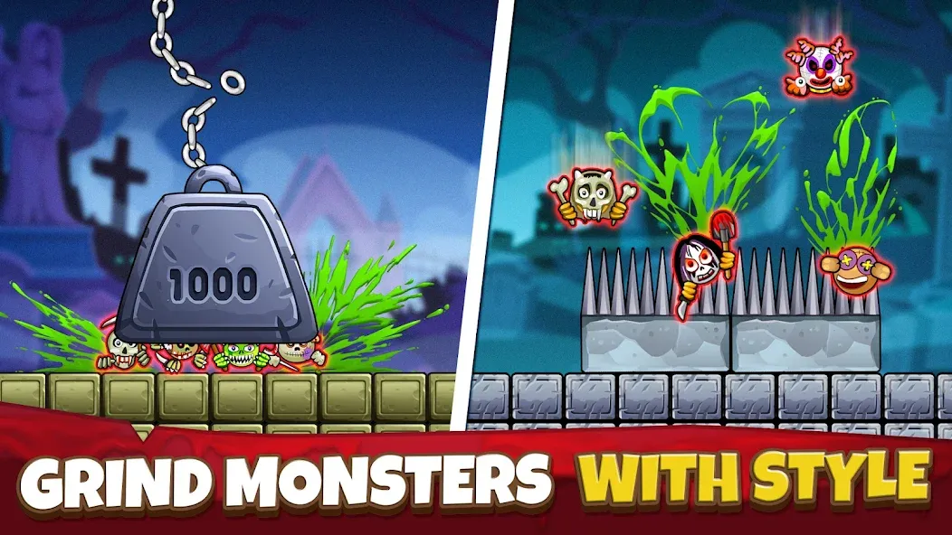 Crush the Monsters：Foul Puzzle  [МОД Бесконечные деньги] Screenshot 5