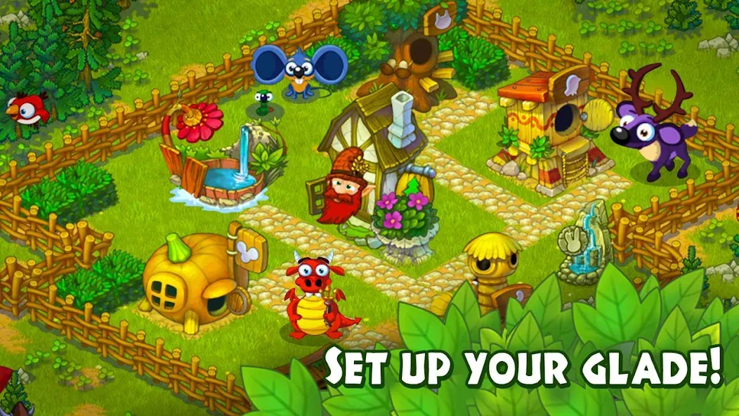 Animal Village: Forest Ranch  [МОД Unlimited Money] Screenshot 1