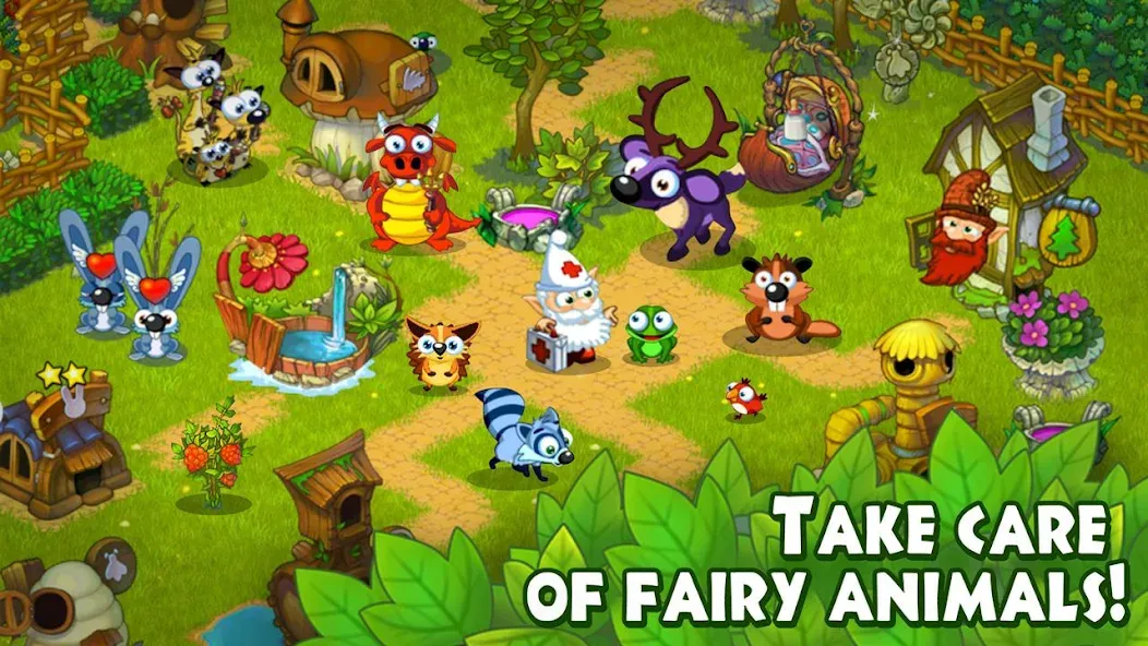 Animal Village: Forest Ranch  [МОД Unlimited Money] Screenshot 3