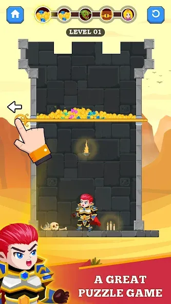 Hero Rescue (Герой Спасения)  [МОД Unlimited Money] Screenshot 1