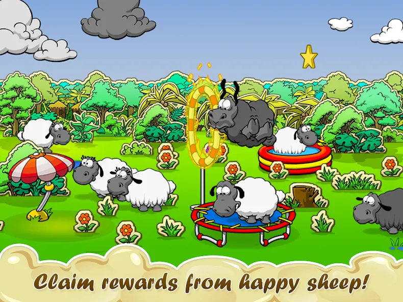 Clouds & Sheep  [МОД Меню] Screenshot 2