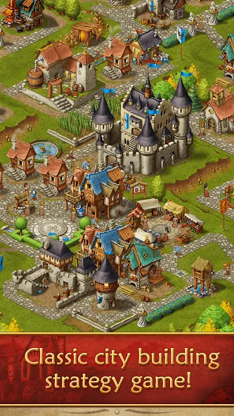 Townsmen  [МОД Много денег] Screenshot 1