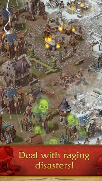 Townsmen  [МОД Много денег] Screenshot 5