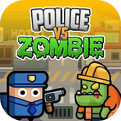 Взломанная Police vs Zombie: Zombie City (Полиция против зомби)  [МОД Меню] - полная версия apk на Андроид