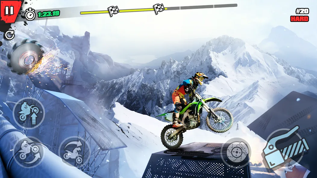 Trial Mania: Dirt Bike Games (Трайал Мания)  [МОД Бесконечные деньги] Screenshot 3