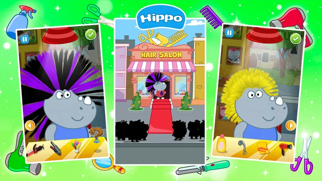 Hair Salon: Fashion Games  [МОД Меню] Screenshot 3