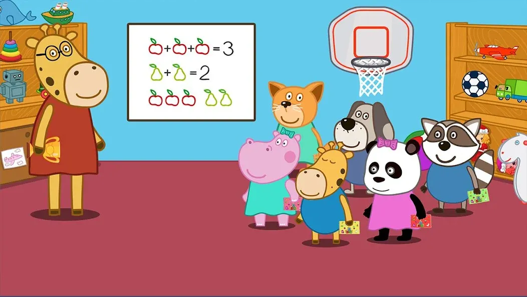 Kindergarten: Learn and play  [МОД Unlocked] Screenshot 1