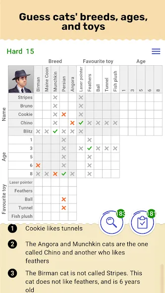 Cross Logic: Smart Puzzle Game (Кросс Лоджик)  [МОД Menu] Screenshot 5