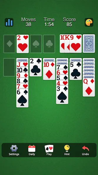 Classic Solitaire - Klondike (Солитер Клондайк Классик)  [МОД Unlimited Money] Screenshot 2