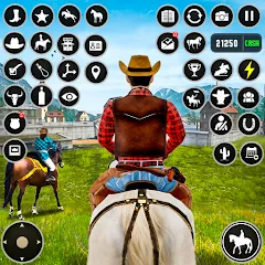 Взлом Horse Riding Rivals Horse Race (ХорсРайдинг Ривалс Лошадиные скачки)  [МОД Unlocked] - полная версия apk на Андроид