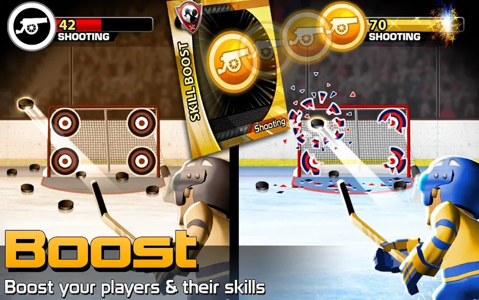 BIG WIN Hockey (БИГ ВИН Хоккей)  [МОД Unlimited Money] Screenshot 2